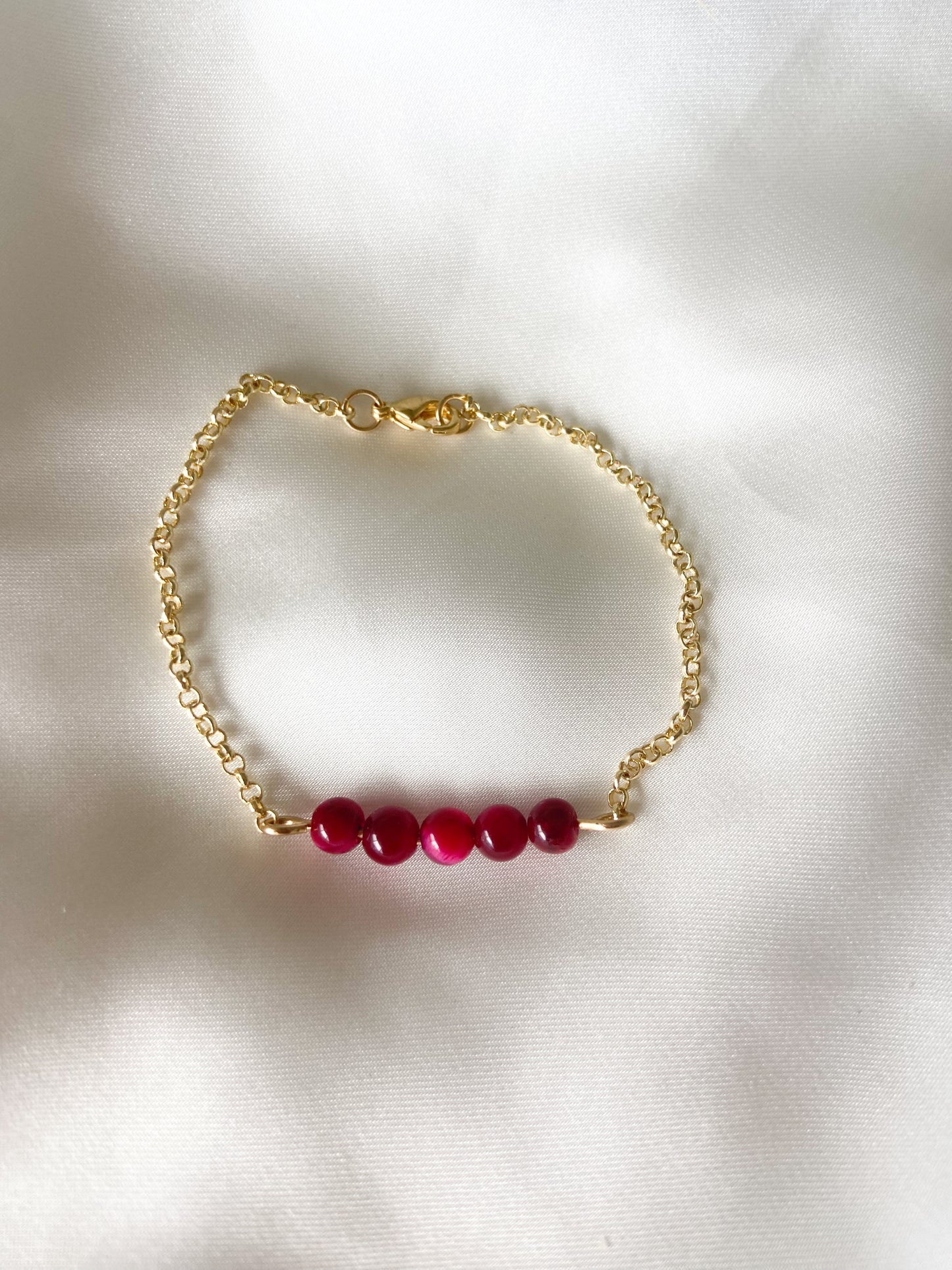 Arya Bracelet - Red