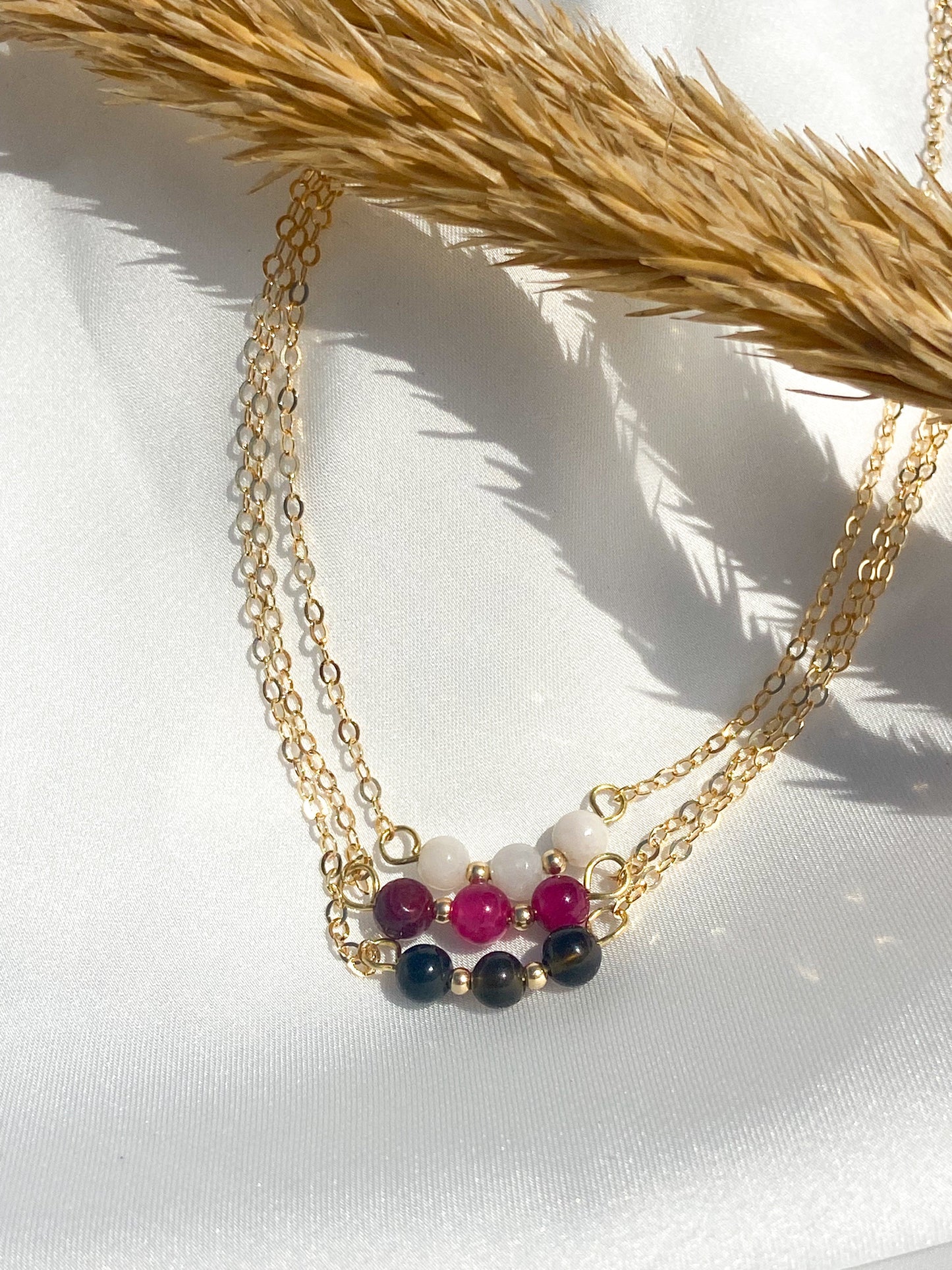 Freya Necklace - Black