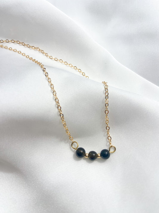 Freya Necklace - Black