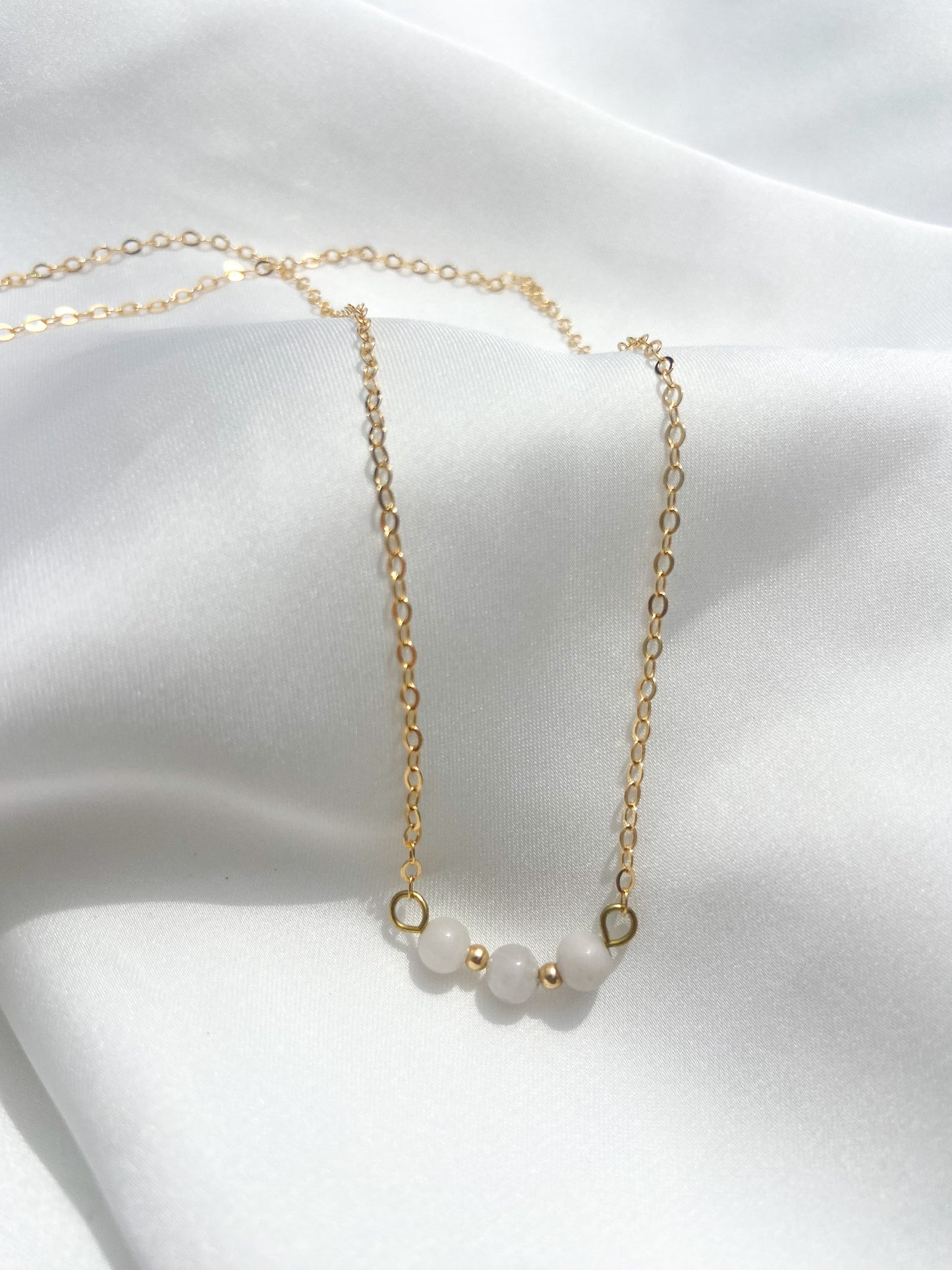 Freya Necklace - White