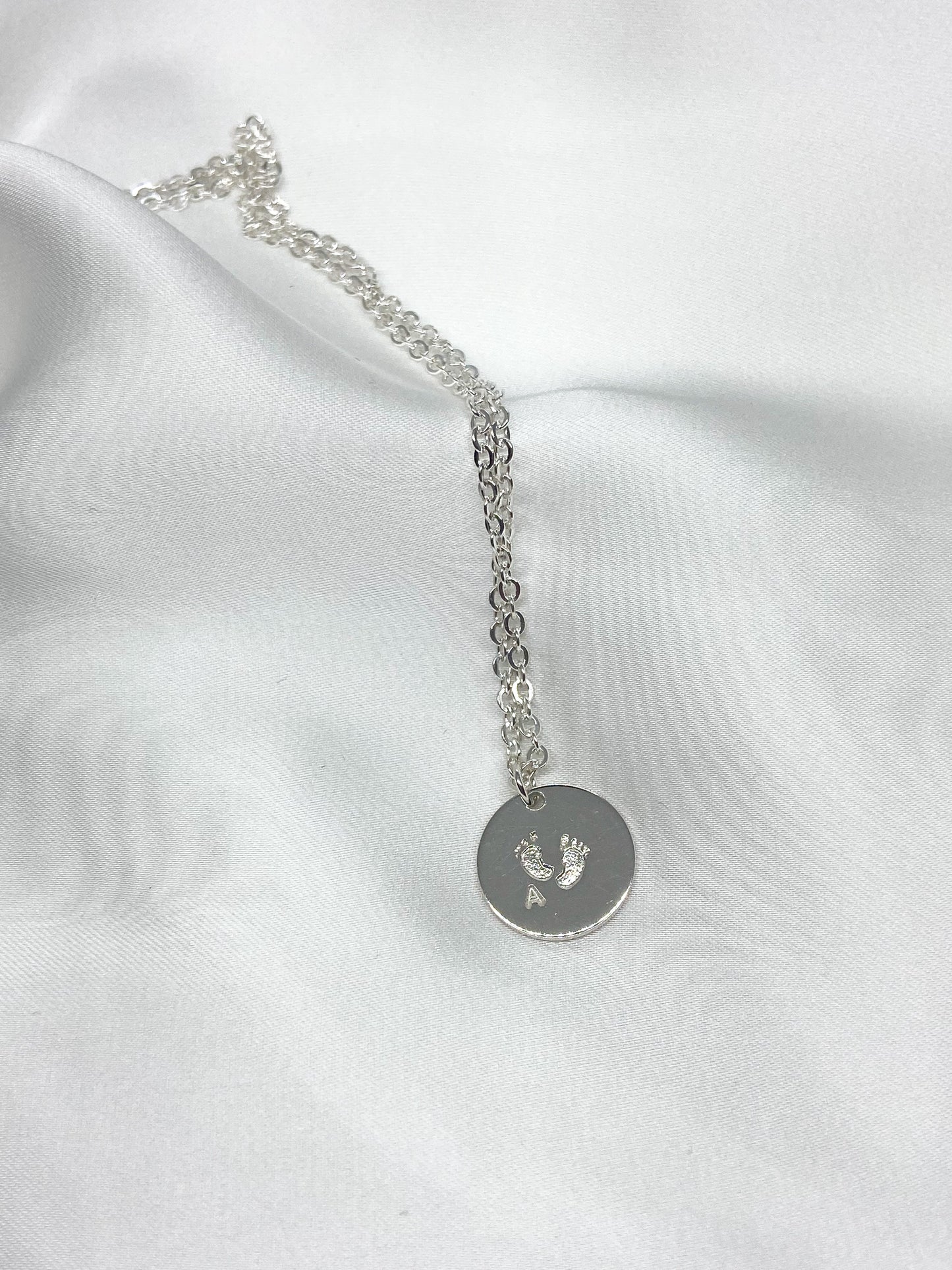 Footprints Necklace