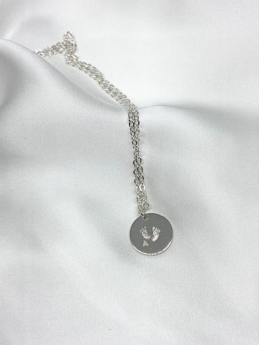 Footprints Necklace