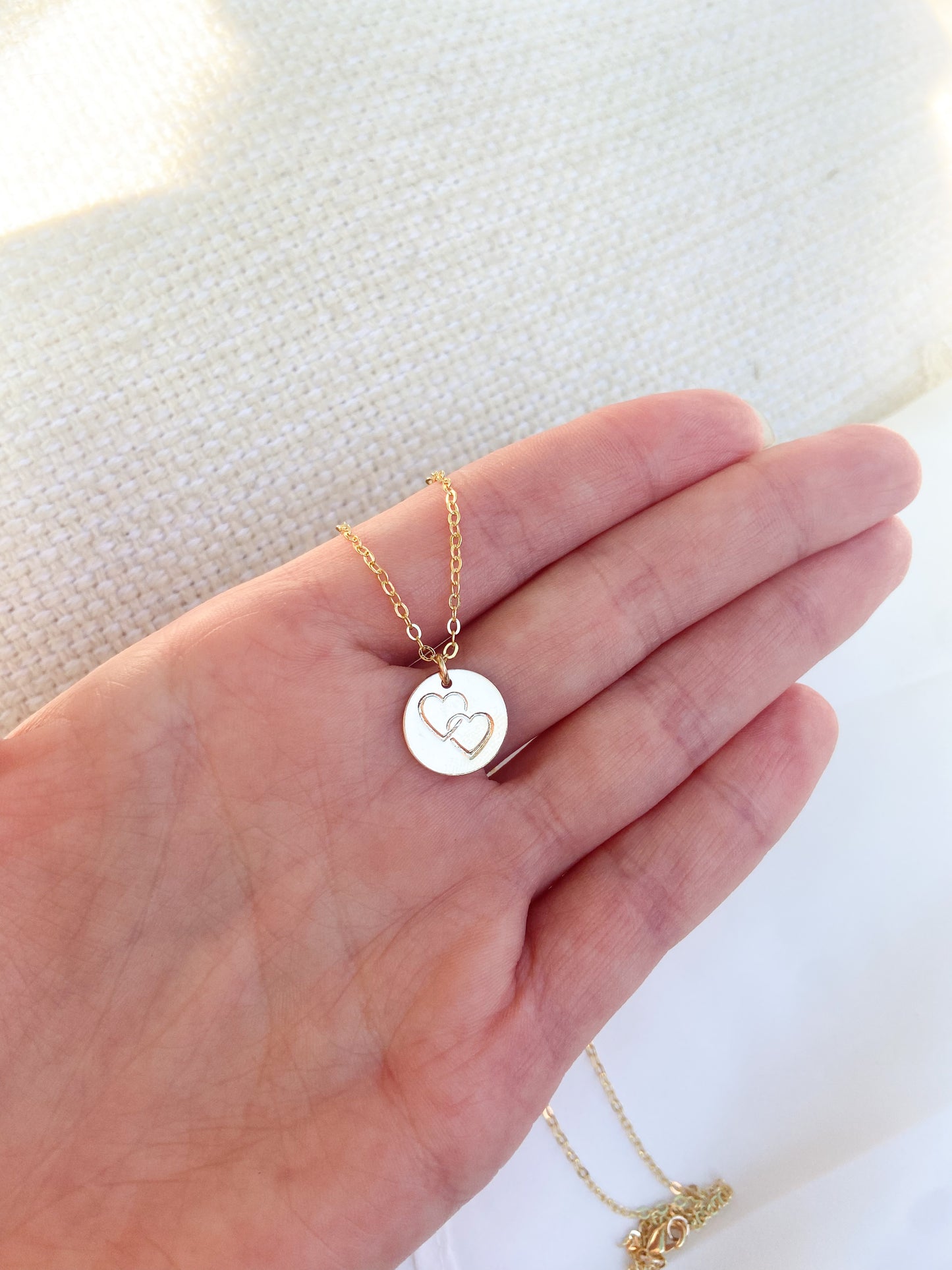 Interlocking Hearts Necklace